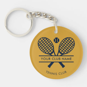 Anpassningsbar Klubb Namn Gräsmatta Tennis Racket