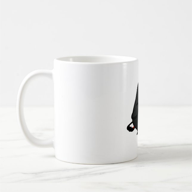 Anpassningsbar Knubbig Toco Toucan Kaffemugg (Vänster)