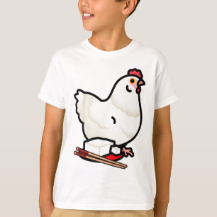 Anpassningsbar Knubbig White Tofu Chicken T Shirt