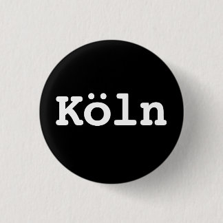 Anpassningsbar Köln-typografi Knapp