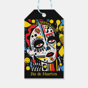 Anpassningsbar 💀 konst kalavera presentetikett