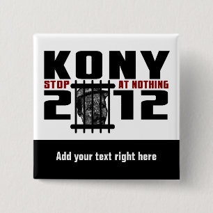 Anpassningsbar KONY 2012-knapp Knapp