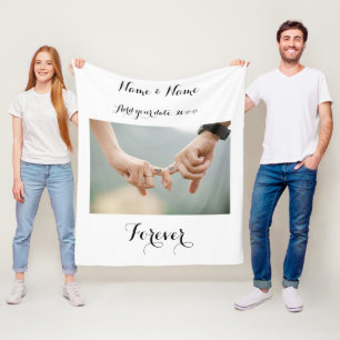 Anpassningsbar kopplar ihop fotofilten fleecefilt