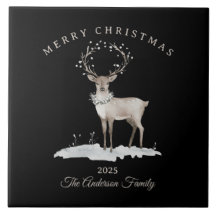 Anpassningsbar krämvit renskjul julklapp