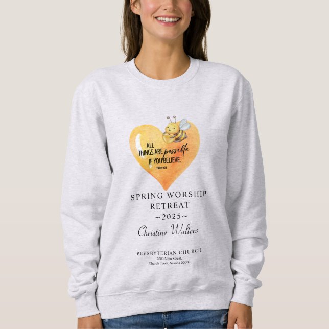 Anpassningsbar kristen grupp t shirt (Framsida)