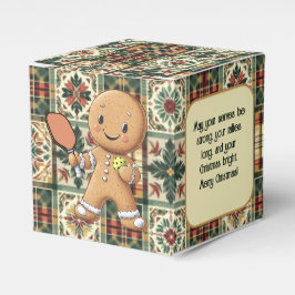 Anpassningsbar Krumpen Jul Rally Gingerbröd Presentaskar