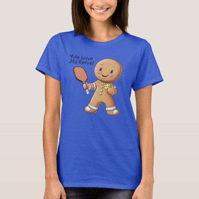Anpassningsbar Krumpen Jul Rally Gingerbröd T Shirt (Framsida)