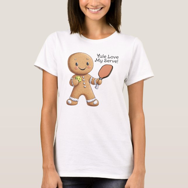 Anpassningsbar Krumpen Jul Rally Gingerbröd T Shirt (Framsida)