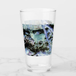 Anpassningsbar kuslig röd hjortbock gotisk skogsmi glaskopp