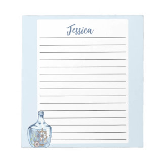 Anpassningsbar Kustnära Anteckningsblock - Personl