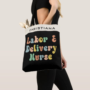 Anpassningsbar Labour and Delivery Nurse Groovy Re Tygkasse