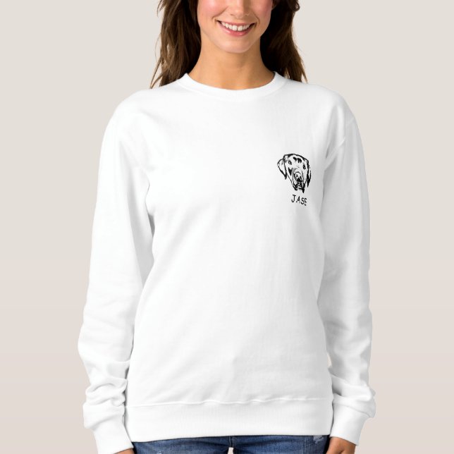 Anpassningsbar Labrador Hund Djurälskare Personlig T Shirt (Framsida)