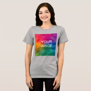 Anpassningsbar Ladda upp dina egna fotomomens Athl T Shirt
