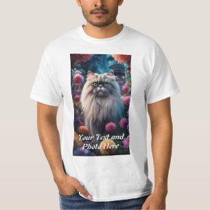 Anpassningsbar, Lägg till bild och text T Shirt