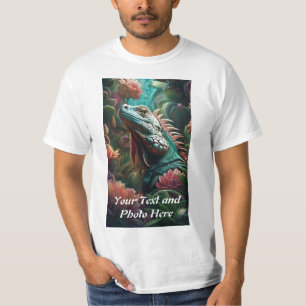Anpassningsbar, Lägg till bild och text T Shirt