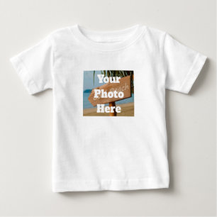 Anpassningsbar Lägg till ditt eget foto-barn T-shi T Shirt