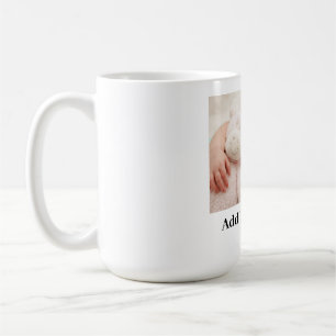 Anpassningsbar Lägg till ditt favoritfoto Kaffemugg