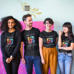 Anpassningsbar Lägg till ditt företag för Logotyp, T Shirt<br><div class="desc">Enkelt,  svart t-shirt i chic för ett modernt företag eller företag tittar för en kundgåva till kunder eller anställda. Lägg till din anpassningsbar logotyp och namn.</div>