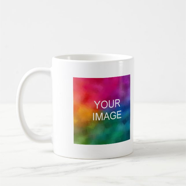 Anpassningsbar Lägg till egna foton Bilder Text Na Kaffemugg (Vänster)