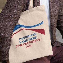 Anpassningsbar Lägg till er egen kandidat till pre Tygkasse