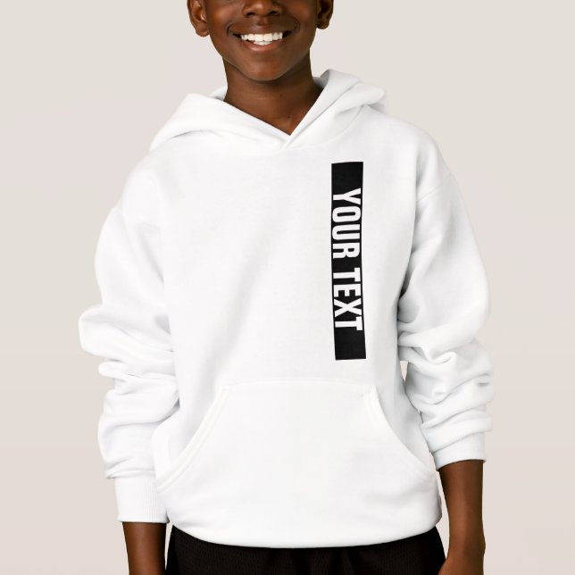 Anpassningsbar Lägg till fotfoto för Namn-text hit T Shirt (Framsida)