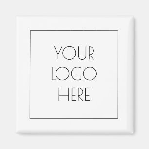 Anpassningsbar Lägg till Logotyp Magnet