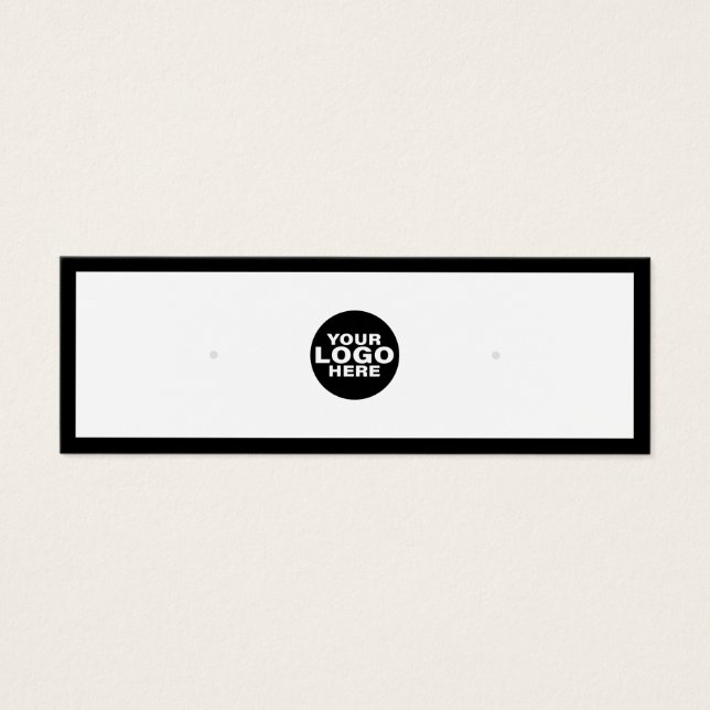 Anpassningsbar Lägg till Logotyp Ökande judiskt Vi Litet Visitkort (Framsidan)