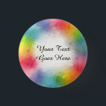 Anpassningsbar Lägg till textmallen Namn, färgrund Knapp<br><div class="desc">Lägg till Anpassningsbarna Modern Rainbow Färg Blank Template Abstrakt Gult Orange Blue Grönt Rosa Red Lila Round-knapp.</div>