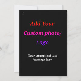 anpassningsbar lägga till din fotologotyp din anpa inbjudningar
