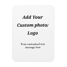 anpassningsbar lägga till din fotologotyp din anpa magnet