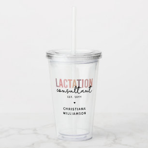 Anpassningsbar Laktation Consultant Specialist IBC Take Away Mugg