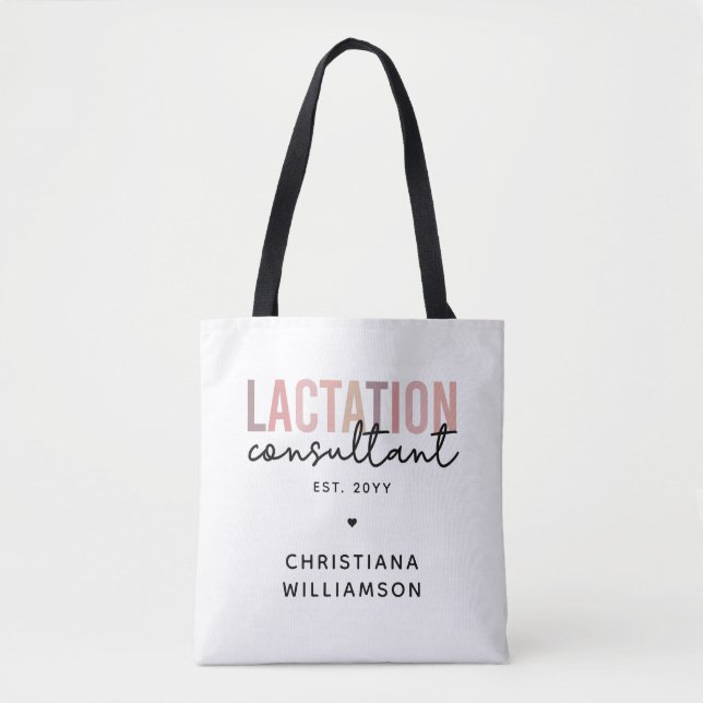 Anpassningsbar Laktation Consultant Specialist IBC Tygkasse (Framsida)