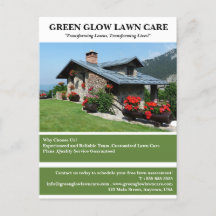 Anpassningsbar Landscaping Gräsmatta Care Business