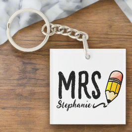 Anpassningsbar Lärare Namn l Unik skript Cute Penc