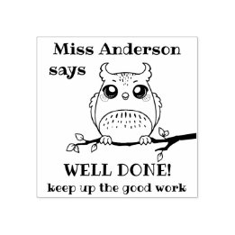 Anpassningsbar Lärare säger att Uggla har gjort en Stämpel