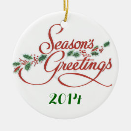 Anpassningsbar Lärarens julprydnad Julgransprydnad Keramik