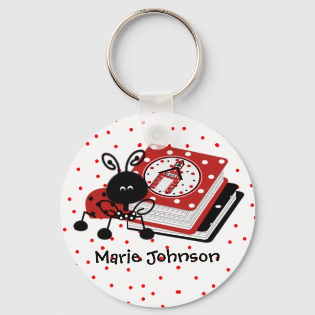 Anpassningsbar Lärares Nyckelring (Framsida)