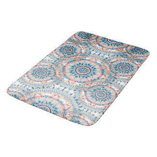 Anpassningsbar Large Boho Patterned Bath Mat Badrumsmatta