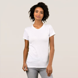 Anpassningsbar Large Dam Scoop Neck T Shirt
