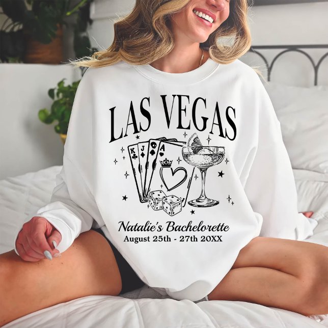 Anpassningsbar Las Vegas Bachelorette Party Person T Shirt (Skapare uppladdad)
