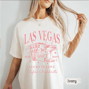 Anpassningsbar Las Vegas Bachelorette Party Person T Shirt