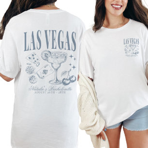 Anpassningsbar Las Vegas Bachelorette Party Person T Shirt