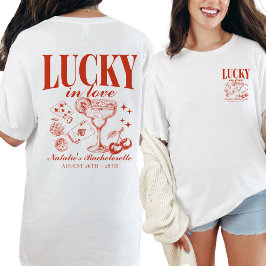 Anpassningsbar Las Vegas Bachelorette Party Person T Shirt