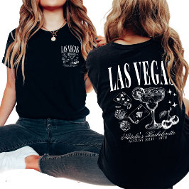 Anpassningsbar Las Vegas Bachelorette Party Person T Shirt