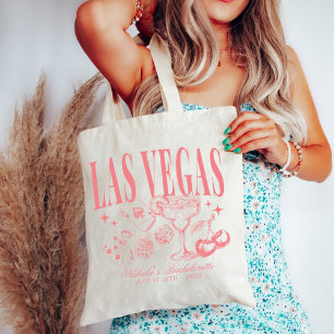 Anpassningsbar Las Vegas Bachelorette Party Person Tygkasse