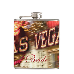 Anpassningsbar Las Vegas Bröllop Liquor Hip-kolv Fickplunta