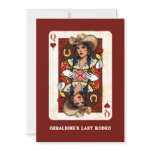 Anpassningsbar Last Rodeo Midwest Queen of Hearts 