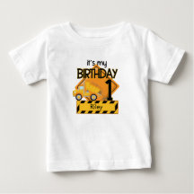 Anpassningsbar lastbil födelsedagskalas t-shirt