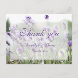 Anpassningsbar Lavender Bohemian Tack Postcards Vykort