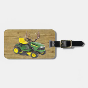 Anpassningsbar Lawnmower Luggage Tag Bagagebricka
